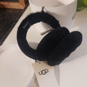 UGG Classic Black Earmuffs